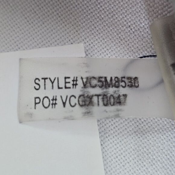 Vince Camuto navy blue jumpsuit stretch pockets back zip Medium - Picture 5 of 11